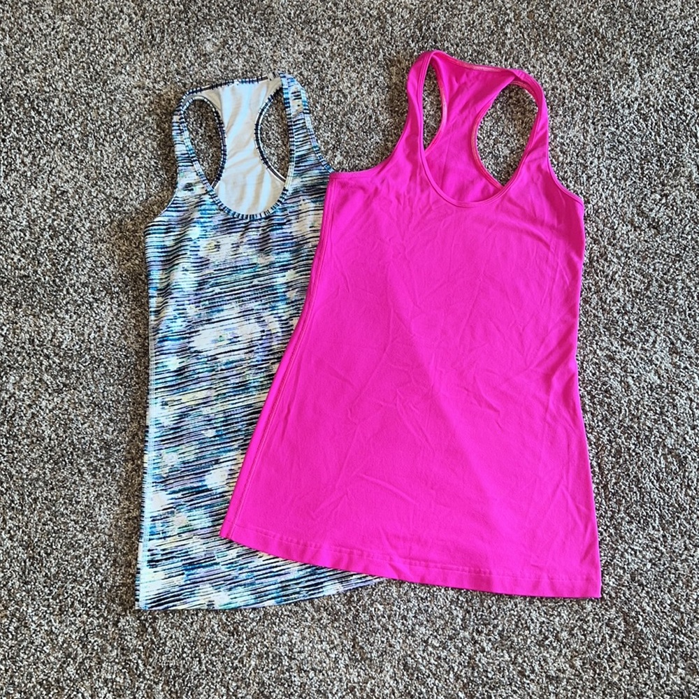 TWO Lululemon Cool Racerback size 4